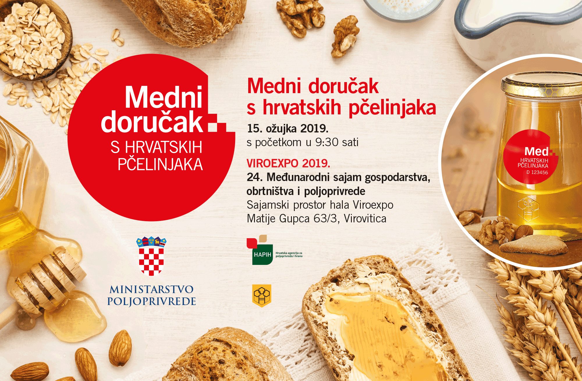 medni dorucak