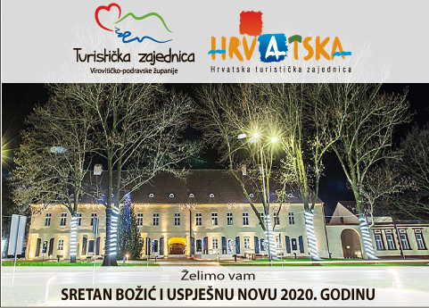 Čestit Božić i sretnu novu 2020. godinu želi vam Turistička zajednica Virovitičko-podravske županije 7 tz županija