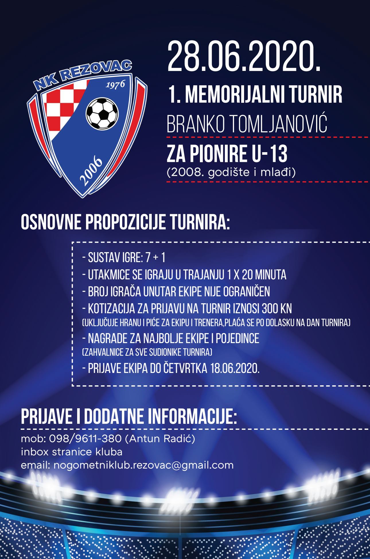 Turnir U 13 Rezovac