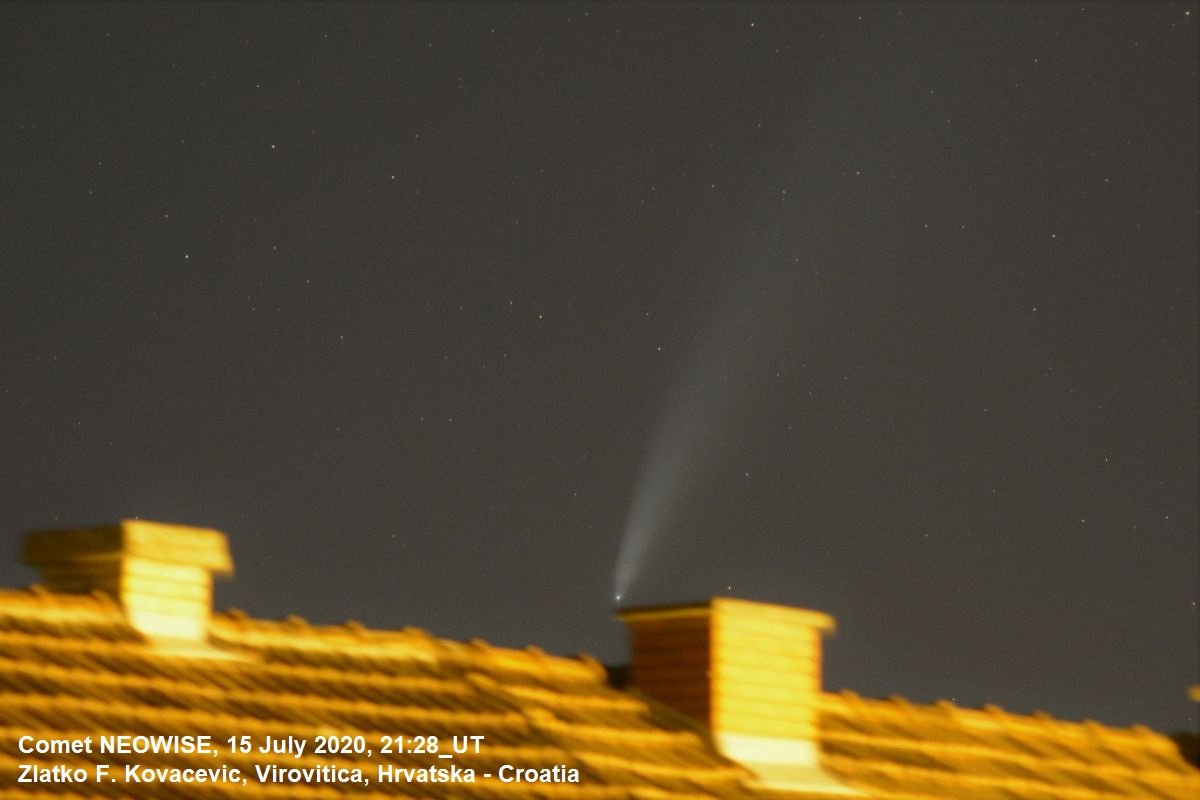 Comet NEOWISE 15 July 2020 2128 UT zfk