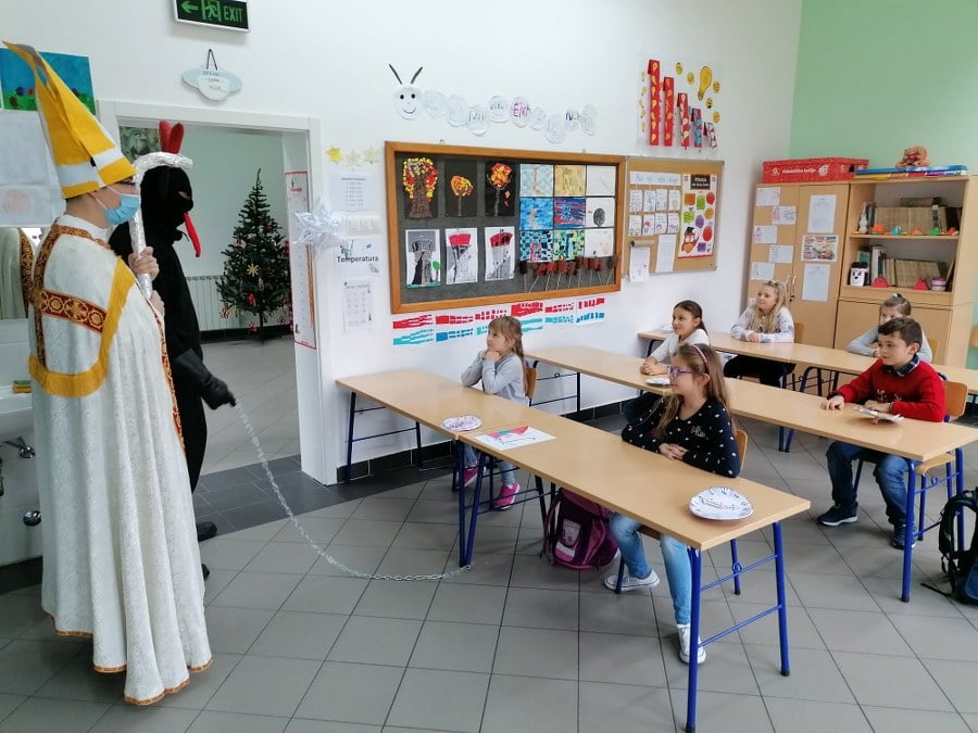 Sveti Nikola u orahovackoj osnovnoj skoli