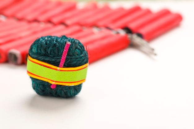 diwali handmade bomb isolated 54391 2537