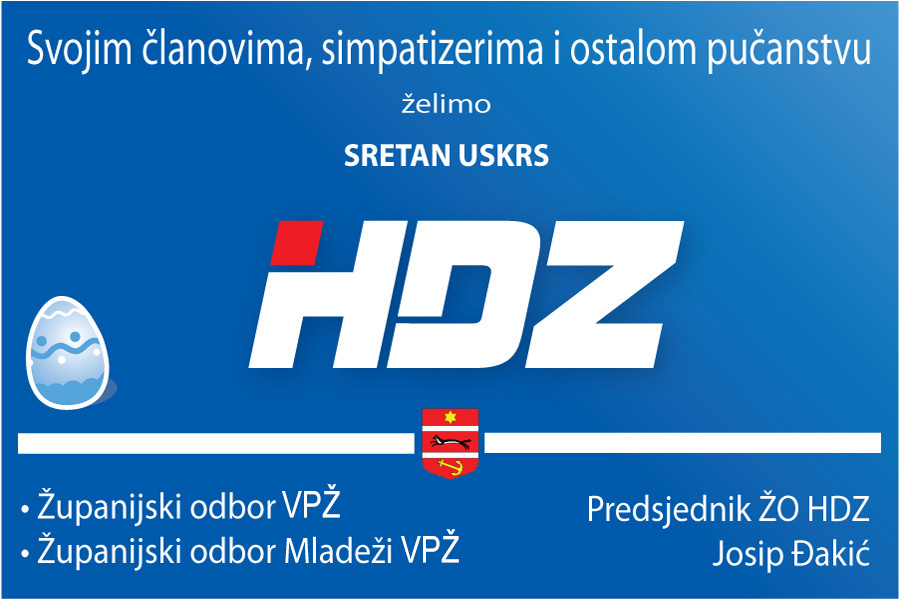 HDZ cestitka zo 1