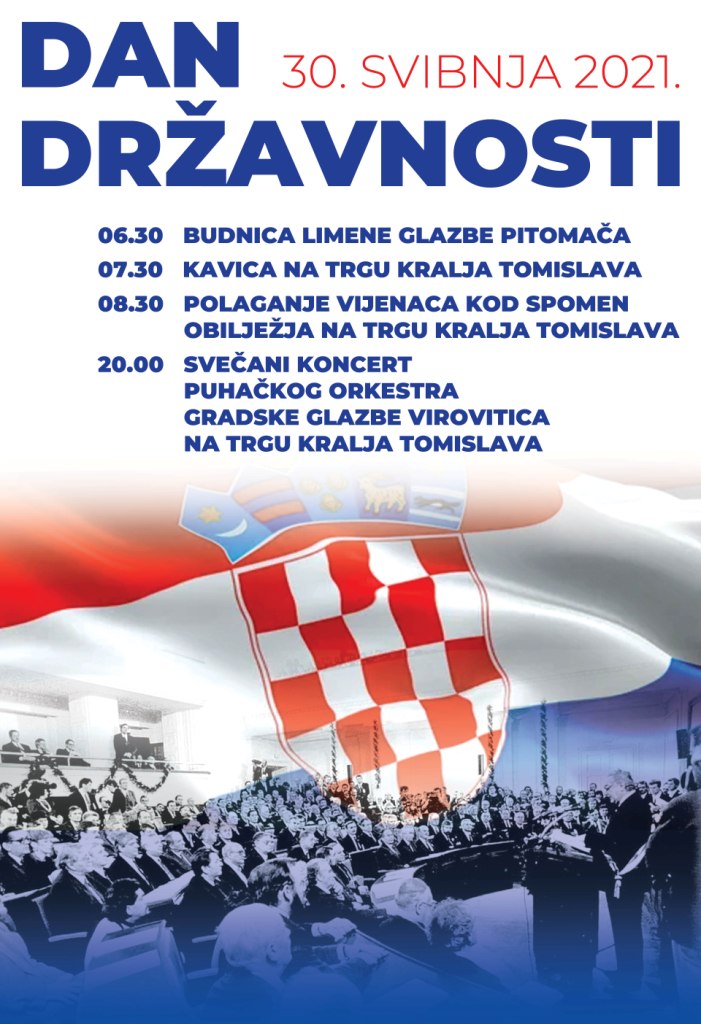 PLAKAT DAN DRZAVNOSTI 2021 65 x 95 cm