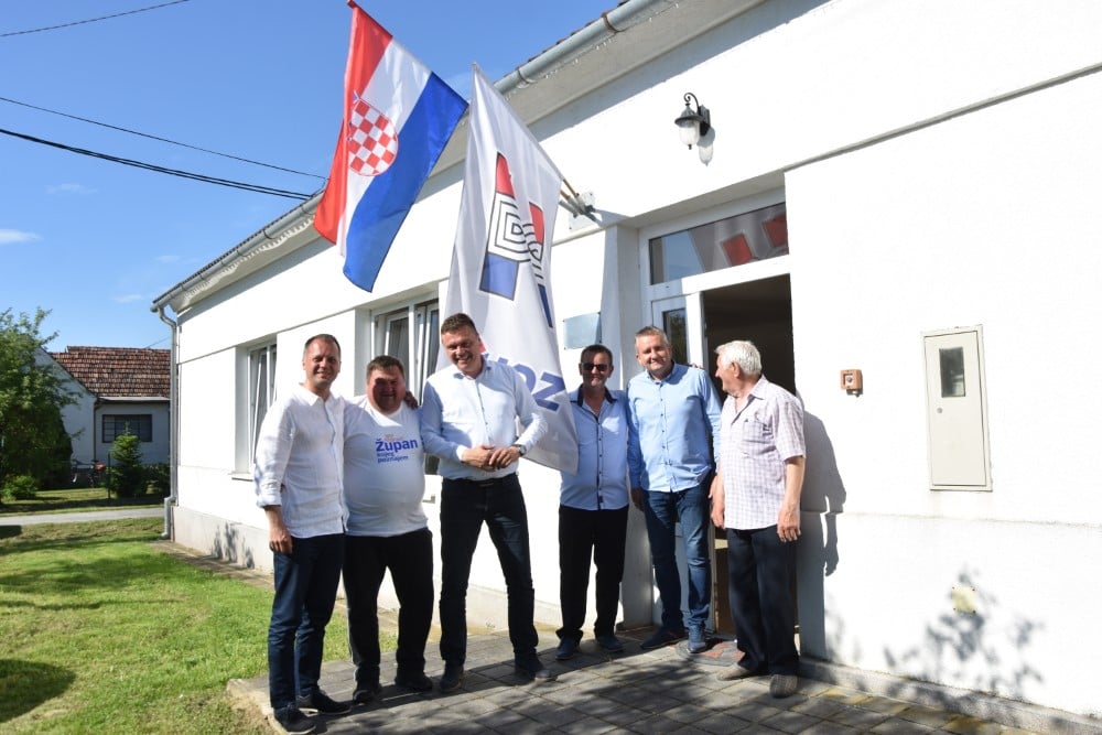 Kandidati HDZ-a na lokalnim izborima Igor Andrović, Marijo Klement i Alen Jurenac posjetili Paušince 5 Pausinci