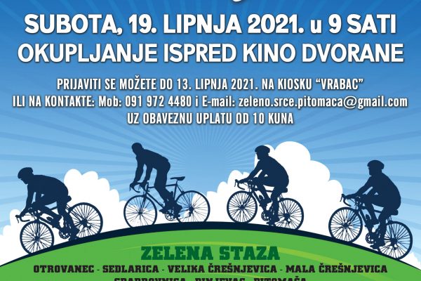 PITOMACKA BICIKLIJADA 2021 PLAKAT