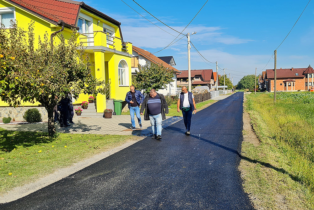 RADOVI U TABORIŠTU Asfaltiraju se odvojci Podravske i Ulice Mate Lovraka 2 Radovi 3