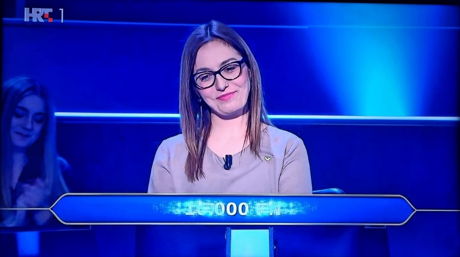 Virovitičanka Sanja Janković u 'Milijunašu' osvojila 32 tisuće kuna: Na pitanju za 64 tisuće potrošila zadnji džoker i na kraju pogriješila 16 S.J. Custom