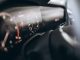 car dashboard wheel close up