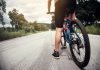 cyclist man racing bike outdoor