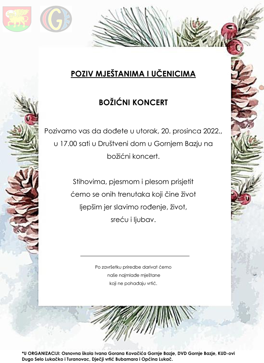 Bozicni koncert zavrsna