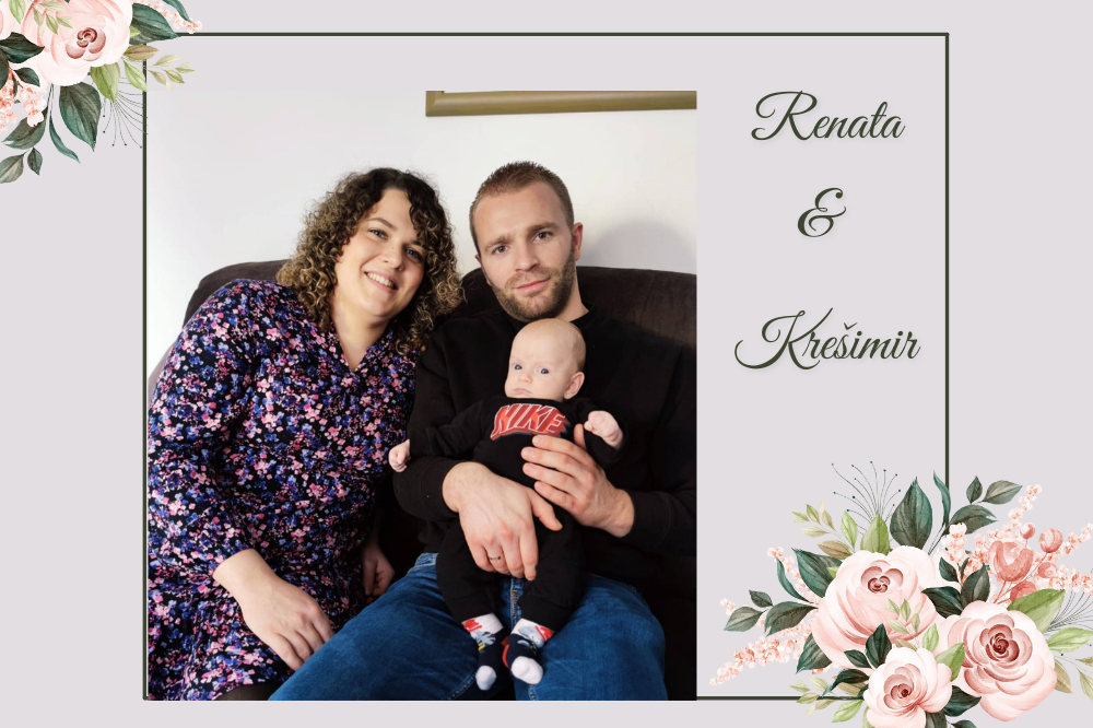 Renata i Kresimir 1000 × 666 piks. 1