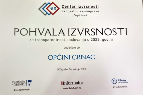 Opcina Crnac izvrsnost transparentnosti 1