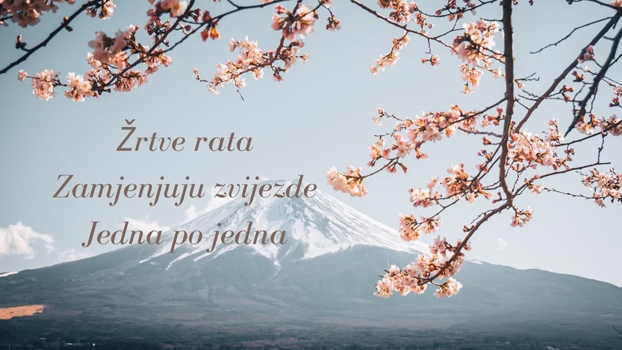Zrtve rata Zamjenjuju zvijezde Jedna po jedna