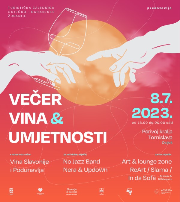 vecer vina umjetnosti 07 2023 POSTER Custom