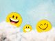 optimism wallpaper with smiley face