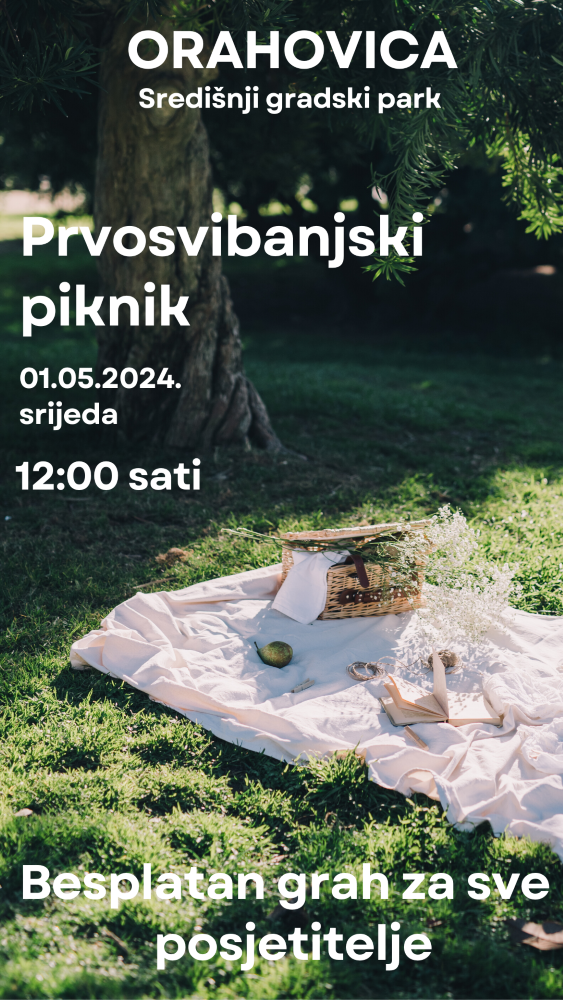 Plakat prvosvibanjski piknik