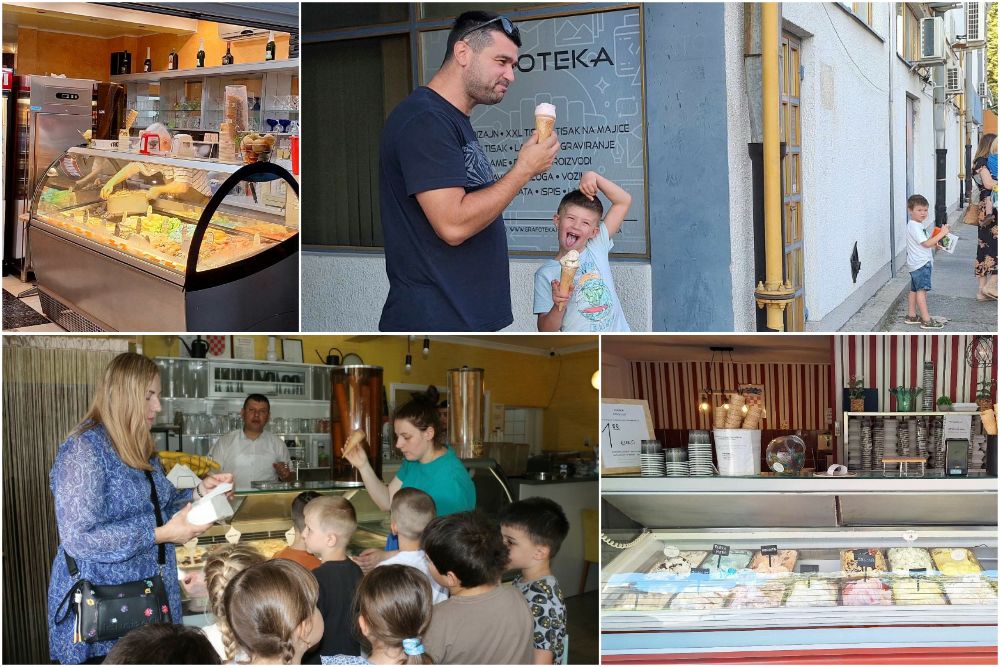 Sladoled kao omiljeno ljetno osvježenje: Provjerili smo cijene kuglice sladoleda u Virovitičko-podravskoj županiji 19 Collage Fotor 6