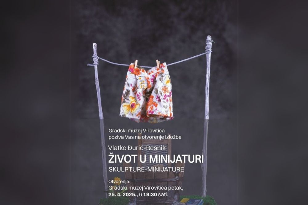 U petak, 25. travnja, u Gradskom muzeju Virovitica otvorenje izložbe "Život u minijaturi" Vlatke Đurić-Resnik 2 Bez naslova 1000 x 666 piks 15