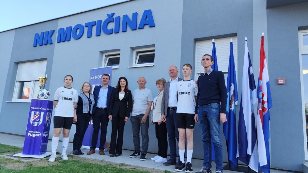 Otvaranje zgrade NK Moticina 21