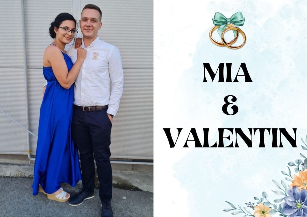 White Blue Watercolor Happy Wedding Card e1747820873906