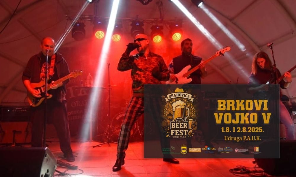 Brkovi i Vojko V na 5. Craft beer festivalu u Orahovici: I ove godine brojna iznenađenja za ljubitelje dobrog piva i odlične glazbe 5 Bez naslova 1000 x 600 piks 1