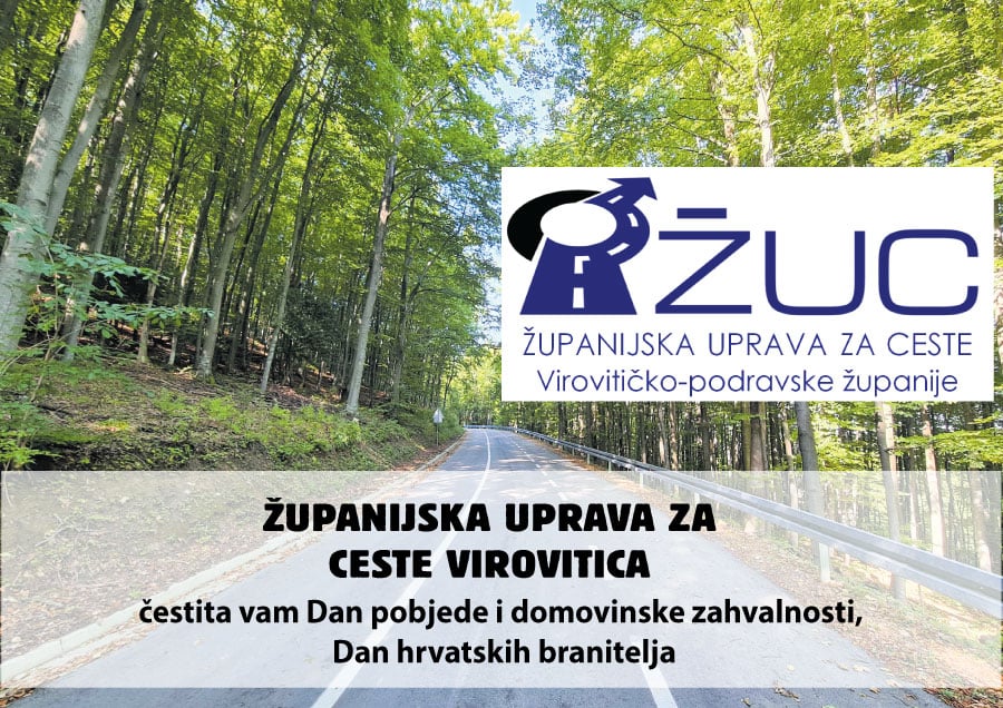 Županijska uprava za ceste Virovitica čestita vam Dan pobjede i domovinske zahvalnosti i Dan hrvatskih branitelja 3 zuc sa slikom